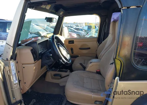 2001 Jeep Wrangler Sport z USA, uszkodzony, nr VIN 1J4FA49S31P300427